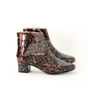 Tortoise shell Golden Ponies Edie Boots Handmade